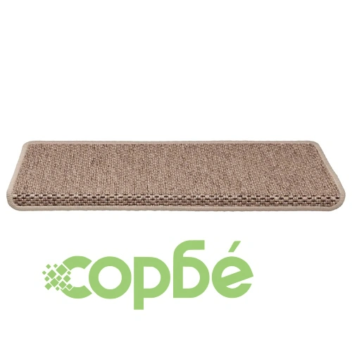 Самозалепващи стелки за стълби вид сизал 30бр 65x21x4см пясъчни ➤ топ цена ➤ sorbe.bg