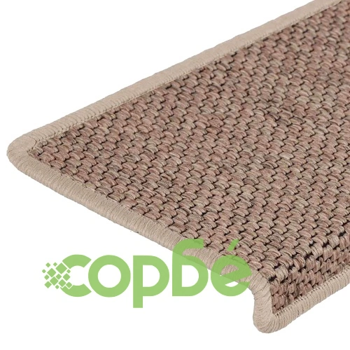 Самозалепващи стелки за стълби вид сизал 30бр 65x21x4см пясъчни ➤ топ цена ➤ sorbe.bg