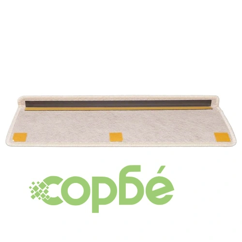 Самозалепващи стелки за стълби вид сизал 30бр 65x21x4см кремави ➤ топ цена ➤ sorbe.bg