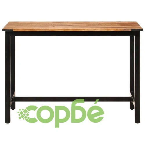 Трапезна маса, 110x60x76 cм, мангово дърво масив ➤ топ цена ➤ sorbe.bg