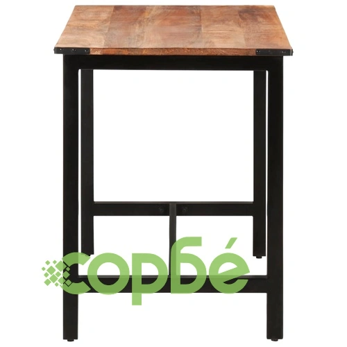 Трапезна маса, 110x60x76 cм, мангово дърво масив ➤ топ цена ➤ sorbe.bg