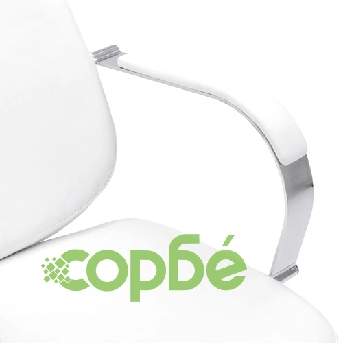 Измивна колона, бяло и черно, 137x59x82 см, изкуствена кожа ➤ топ цена ➤ sorbe.bg