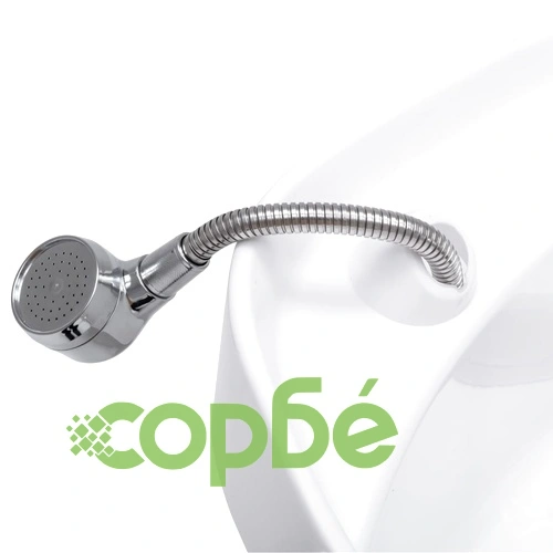 Измивна колона, бяло, 137x59x82 см, изкуствена кожа ➤ топ цена ➤ sorbe.bg