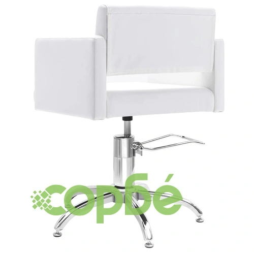 Стол за фризьорски салон, бял, изкуствена кожа ➤ топ цена ➤ sorbe.bg