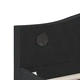Дневно легло, USB, черно, текстил, 90х200 см
