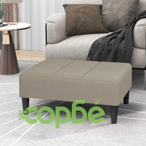 Табуретка, светлосива, 78x56x32 см, кадифе ➤ топ цена ➤ sorbe.bg