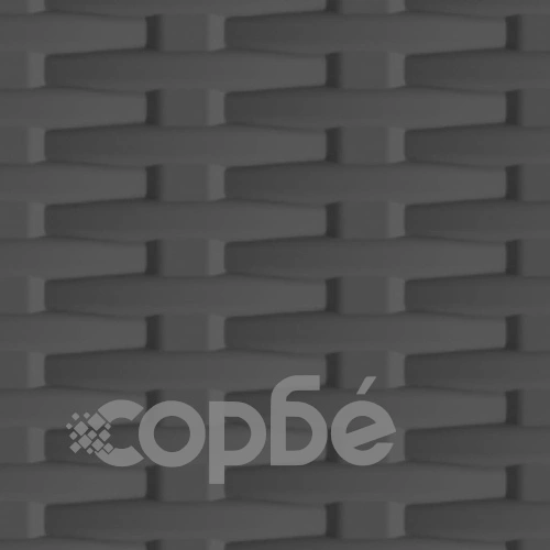 Пластмасов шкаф, 68x39x92 см, ратанов дизайн ➤ топ цена ➤ sorbe.bg