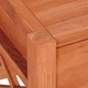 ТВ шкаф с чекмеджета, 120x40x45 см, тиково дърво масив