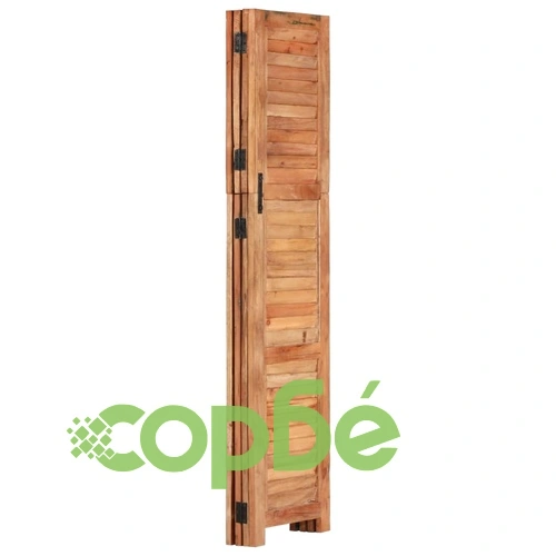 Параван за стая, 168 cм, регенерирано дърво масив ➤ топ цена ➤ sorbe.bg