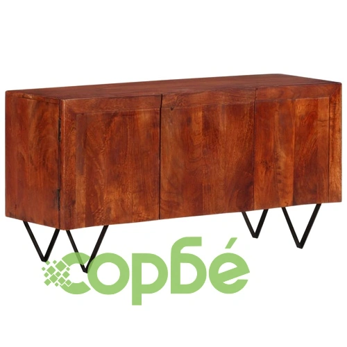 Сайдборд, 110x35x56 см, мангово дърво масив ➤ топ цена ➤ sorbe.bg