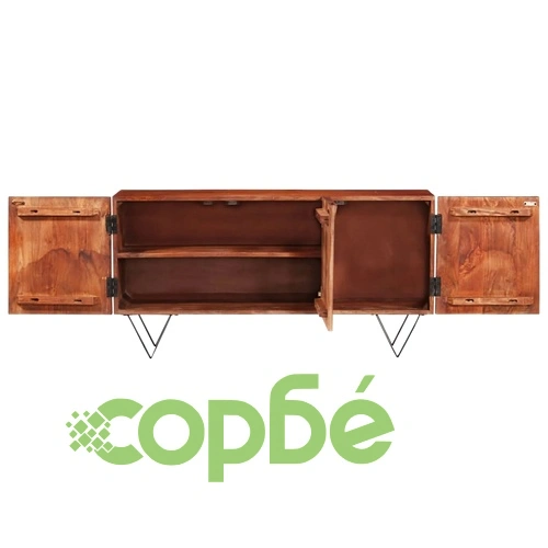 Сайдборд, 110x35x56 см, мангово дърво масив ➤ топ цена ➤ sorbe.bg