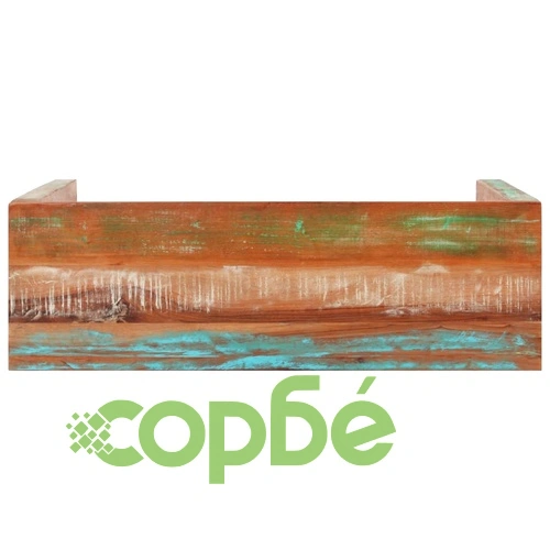 Конзолна маса, 110x35x76 см, регенерирано дърво масив ➤ топ цена ➤ sorbe.bg