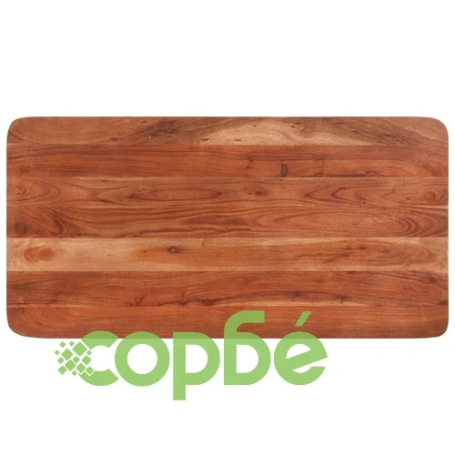 Бар маса, акация масив с меден финиш, 110x55x106 см ➤ топ цена ➤ sorbe.bg