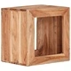 Табуретка 40x30x40 см масивно дърво акация
