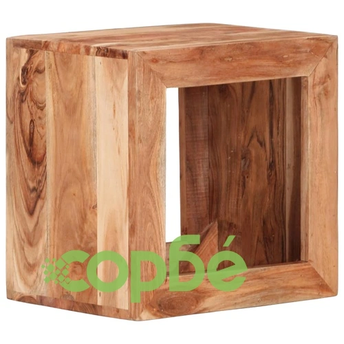 Табуретка 40x30x40 см масивно дърво акация ➤ топ цена ➤ sorbe.bg
