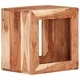 Табуретка 40x30x40 см масивно дърво акация