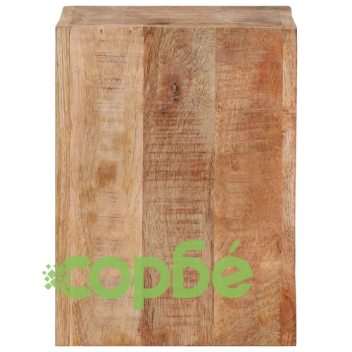 Табуретка 40x30x40 см масивно дърво манго ➤ топ цена ➤ sorbe.bg