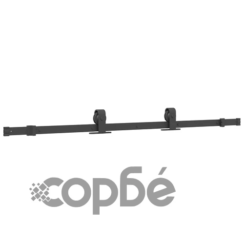Плъзгаща се врата с комплект обков Черно 76x205 cm на топ цена от sorbe.bg Плъзгаща се врата с комплект обков Черно 76x205 cm ➤ топ цена ➤ sorbe.bg