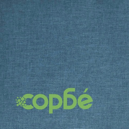 Люлеещ се стол, син, текстил ➤ топ цена ➤ sorbe.bg