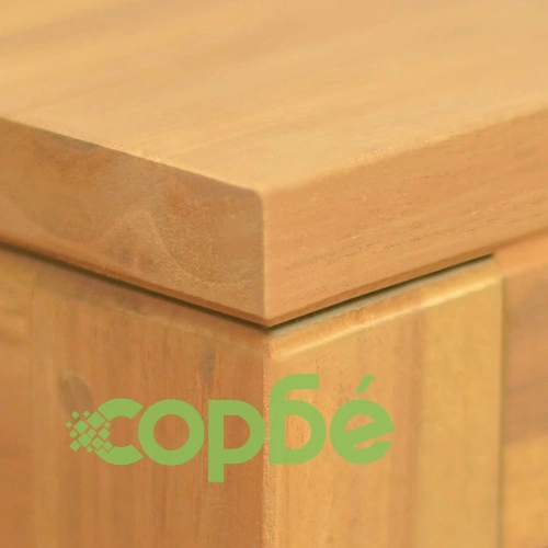 Шкаф за баня, 60x45x75 см, тиково дърво масив ➤ топ цена ➤ sorbe.bg