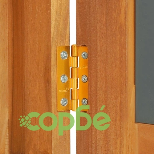 Шкаф с огледало, 30x10x40 см, тиково дърво масив ➤ топ цена ➤ sorbe.bg