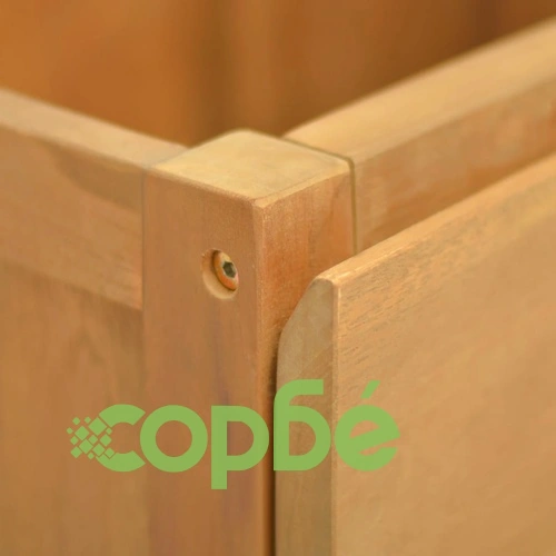 Шкаф за баня, 60x40x75 см, тиково дърво масив ➤ топ цена ➤ sorbe.bg