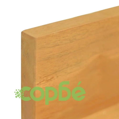 Стенни рафтове 2 бр 90x10x10 см тиково дърво масив ➤ топ цена ➤ sorbe.bg