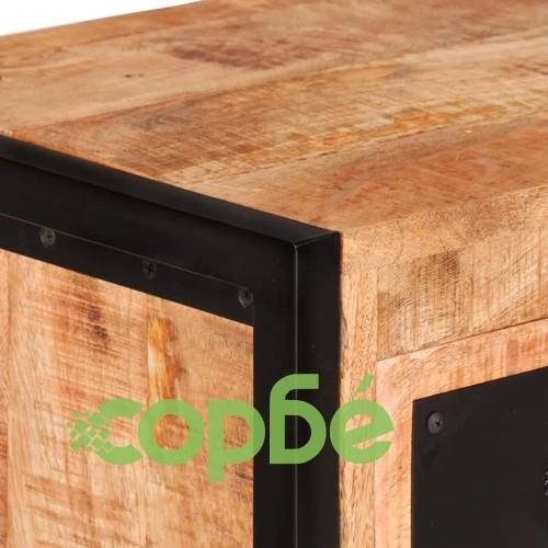 Стойка за вино за 16 бутилки, мангово дърво масив ➤ топ цена ➤ sorbe.bg