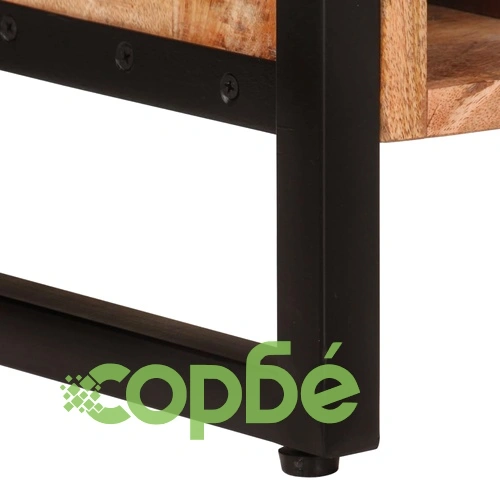 Стойка за вино за 16 бутилки, мангово дърво масив ➤ топ цена ➤ sorbe.bg