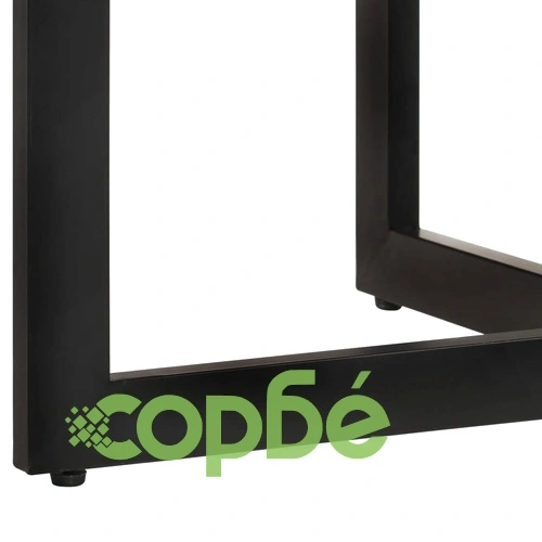 Трапезна маса, 110x75 cм, регенерирано дърво масив ➤ топ цена ➤ sorbe.bg