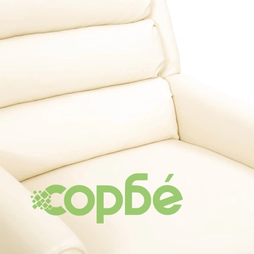 Реклайнер, кремав, изкуствена кожа ➤ топ цена ➤ sorbe.bg