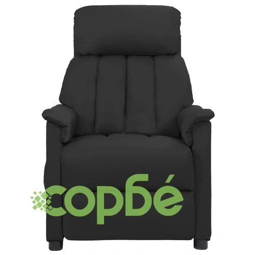 Масажен стол, черен, изкуствена кожа ➤ топ цена ➤ sorbe.bg