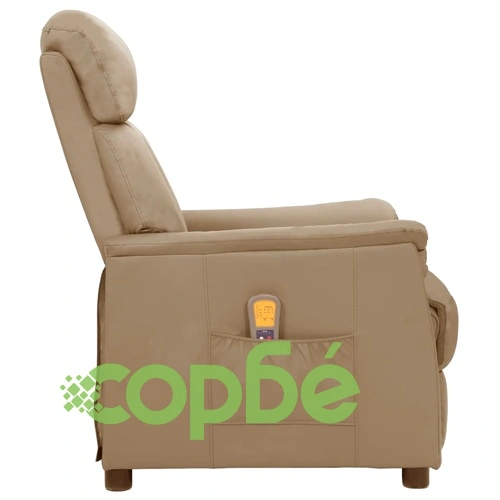 Масажен стол, капучино, изкуствена кожа ➤ топ цена ➤ sorbe.bg