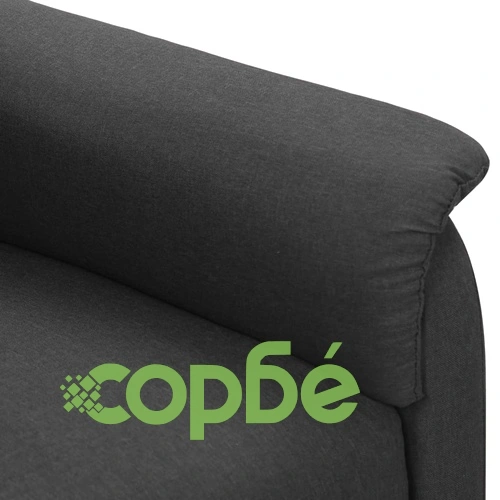 Масажен стол, тъмносив, текстил ➤ топ цена ➤ sorbe.bg