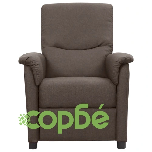 Масажен стол, кафяв, текстил ➤ топ цена ➤ sorbe.bg