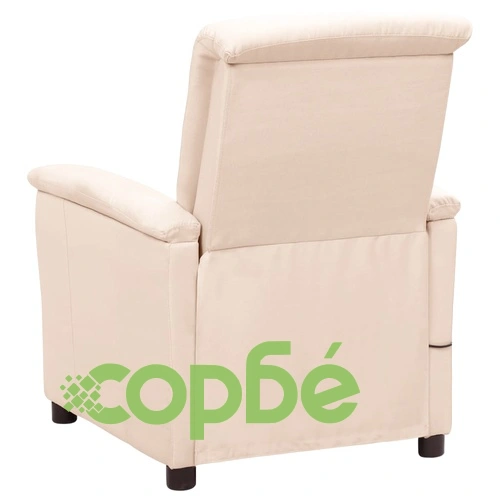 Масажен стол, кремав, текстил ➤ топ цена ➤ sorbe.bg