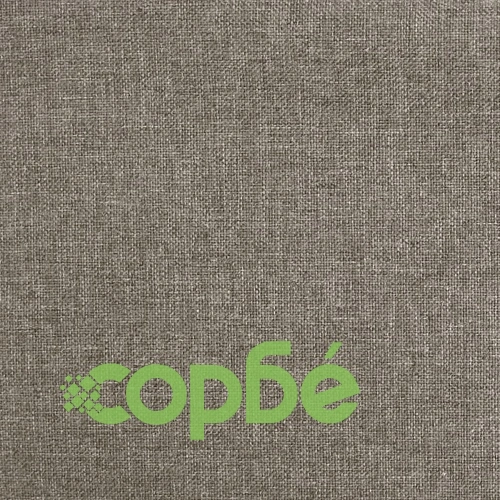 Масажен стол, светлосив, текстил ➤ топ цена ➤ sorbe.bg