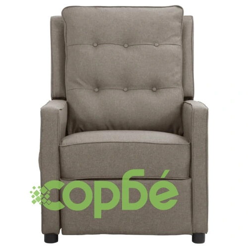 Масажен стол, светлосив, текстил ➤ топ цена ➤ sorbe.bg