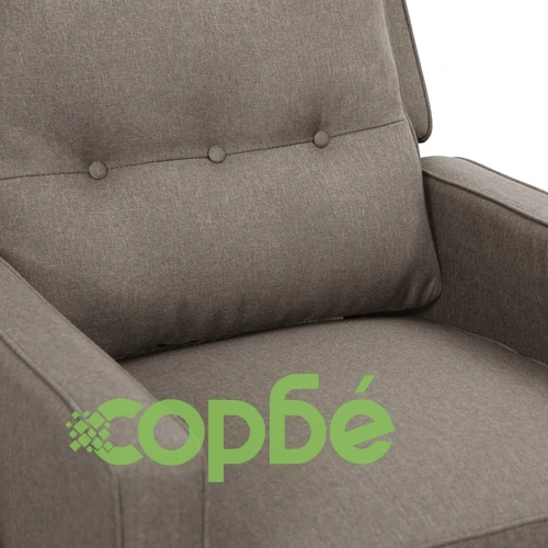 Масажен стол, светлосив, текстил ➤ топ цена ➤ sorbe.bg