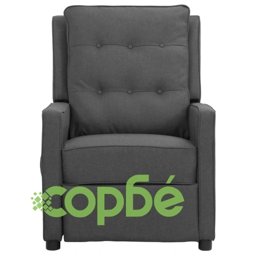 Масажен стол, тъмносив, текстил ➤ топ цена ➤ sorbe.bg