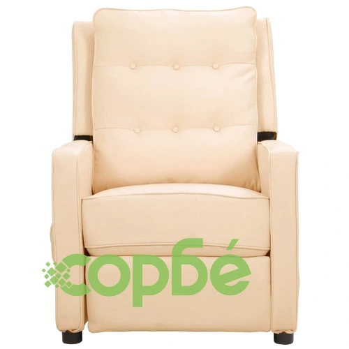 Масажен стол, кремав, текстил ➤ топ цена ➤ sorbe.bg