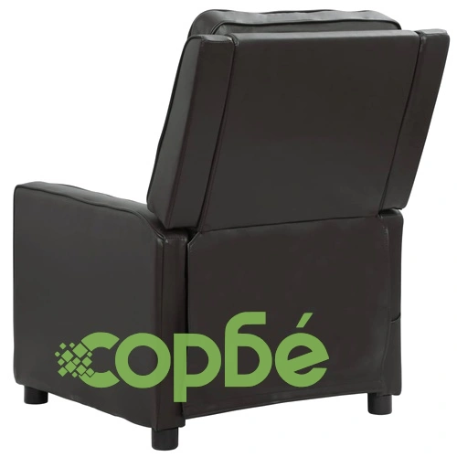 Масажен стол, черен, лъскава изкуствена кожа ➤ топ цена ➤ sorbe.bg