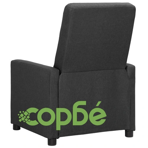 Реклайнер, тъмносив, текстил ➤ топ цена ➤ sorbe.bg