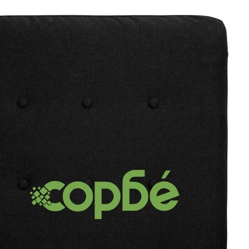 Масажен стол, черен, текстил ➤ топ цена ➤ sorbe.bg