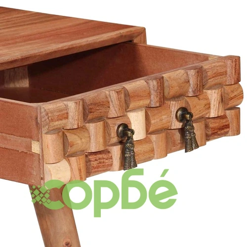 Писалище, 110x50x76 см, акация масив ➤ топ цена ➤ sorbe.bg