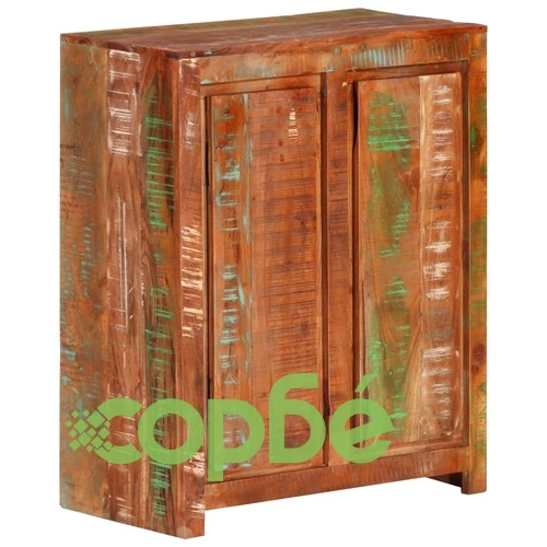 Сайдборд, 60x33x75 см, регенерирано дърво масив ➤ топ цена ➤ sorbe.bg
