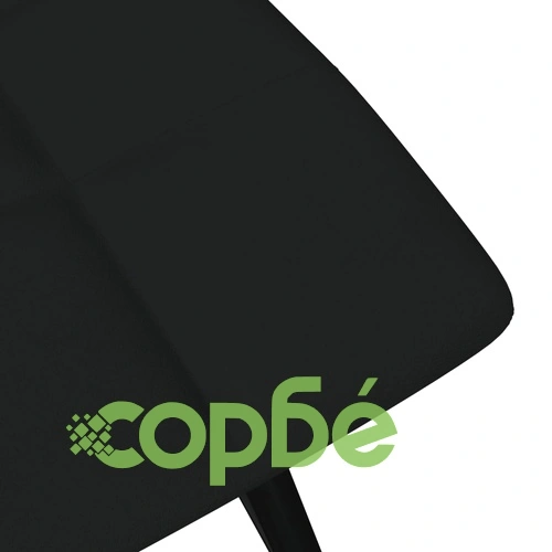 Бар табуретки, 2 бр, черни, кадифе ➤ топ цена ➤ sorbe.bg