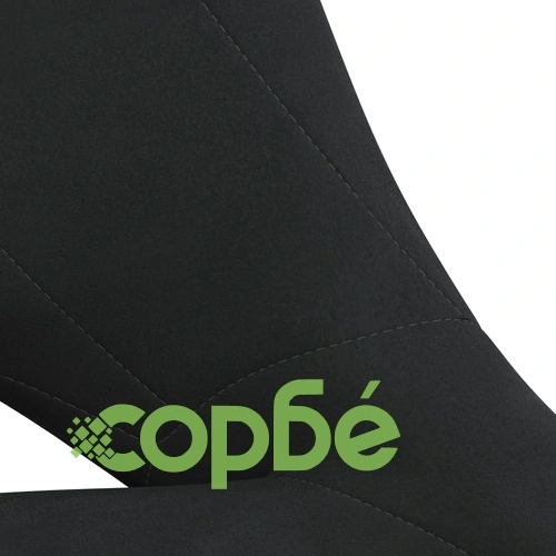 Бар табуретки, 2 бр, черни, кадифе ➤ топ цена ➤ sorbe.bg