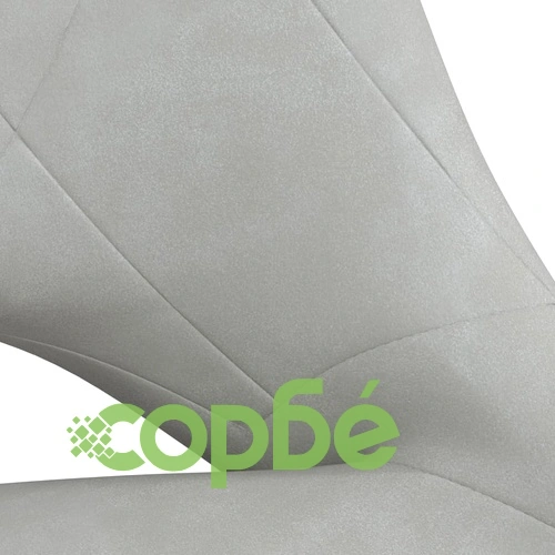 Бар табуретки, 2 бр, светлосиви, кадифе ➤ топ цена ➤ sorbe.bg