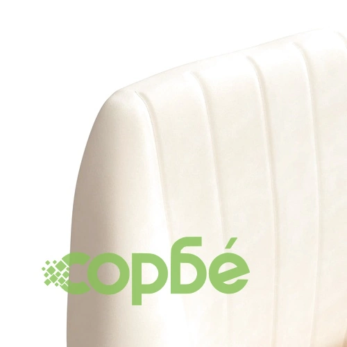 Бар табуретки, 2 бр, кремави, кадифе ➤ топ цена ➤ sorbe.bg